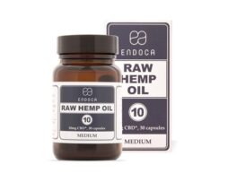 Endoca 300mg CBD+CBDa Capsules Raw Hemp Oil - 30 Caps
