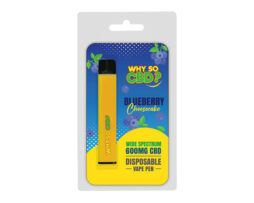 Why So CBD? 600mg Wide Spectrum CBD Disposable Vape Pen - 12 Flavours