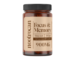Nootrocan 900mg Full Spectrum CBD Nootropic Capsules - 60 Caps